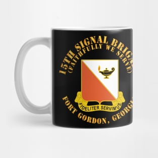 15th Signal Brigade - DUI - Fort Gordon, GeorgiaX 300 Mug